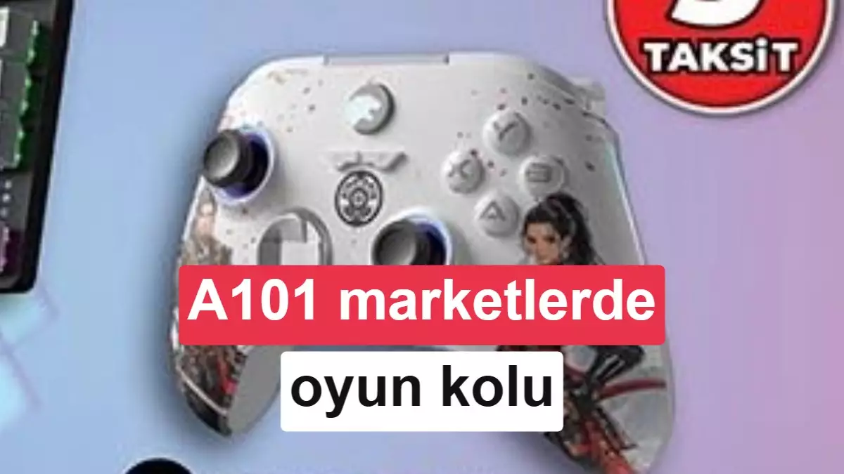 A101 marketler kablosuz oyun kolu ve elektrikli çocuk motosikleti satacak