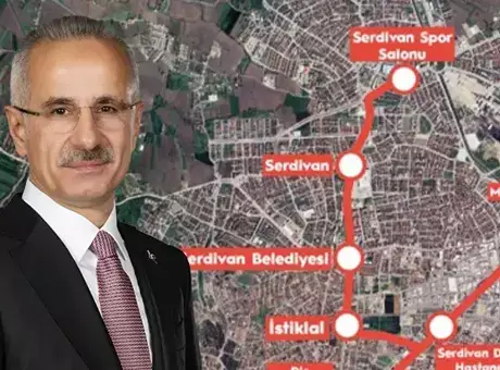Adapazarı ile Serdivan tramvay hattıyla bağlanacak
