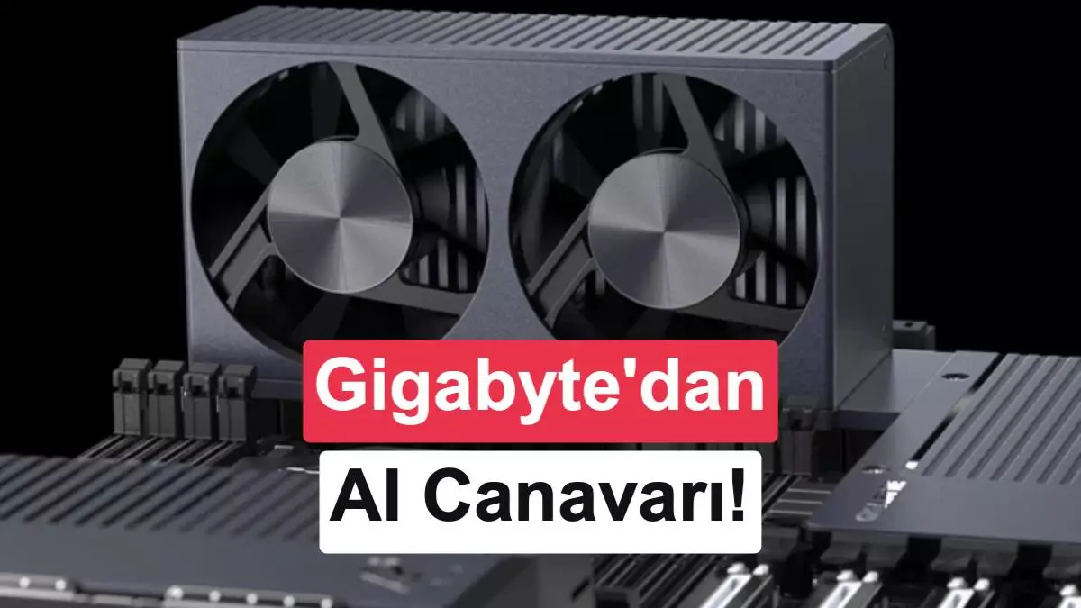 Gigabyte'dan aktif soğutmalı anakart: 2TB RAM, 9 GPU desteğiyle geliyor