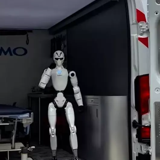 Japonya'da insansı robotlara özel ambulans geliştirildi
