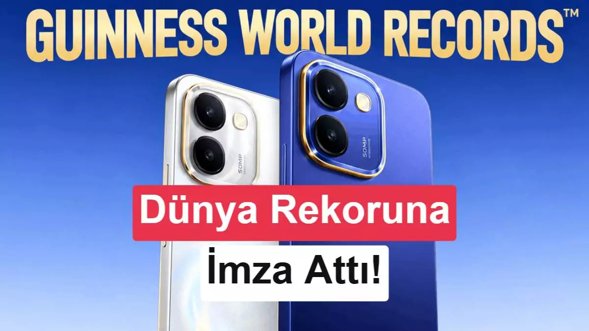 Vivo Y600 yakında geliyor: 10.000 mAh bataryasıyla Guinness Dünya Rekoru kırdı