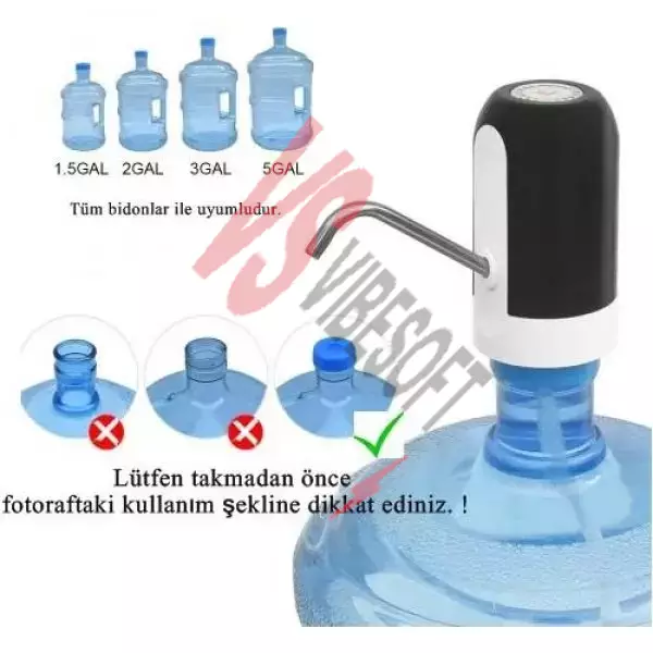 Şarjlı Damacana Su Pompası Ürün Görseli