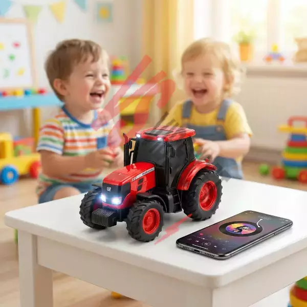 Traktör Tasarımlı Bluetooth Hoparlör Ürün Görseli