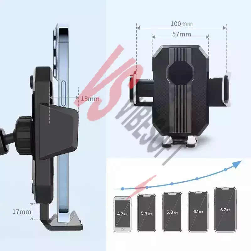 Universal Çok Fonksiyonlu Telefon Tutucu Ürün Görseli