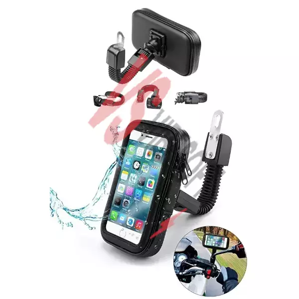 Su Geçirmez Motosiklet Telefon Tutucu Ürün Görseli