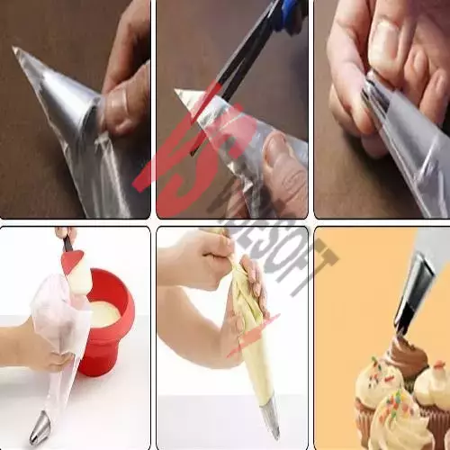 Krema Sıkma Seti 10 Parça Ürün Görseli