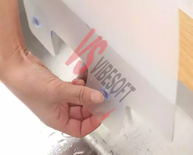 Lavabo ve Ocak Sıçrama Önleyici Vantuzlu Kalkan Ürün Görseli