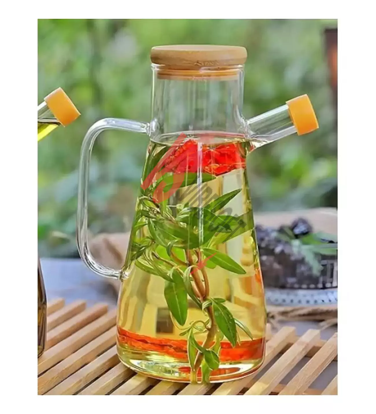 Borosilikat Cam 900 ml. Yağdanlık Ürün Görseli