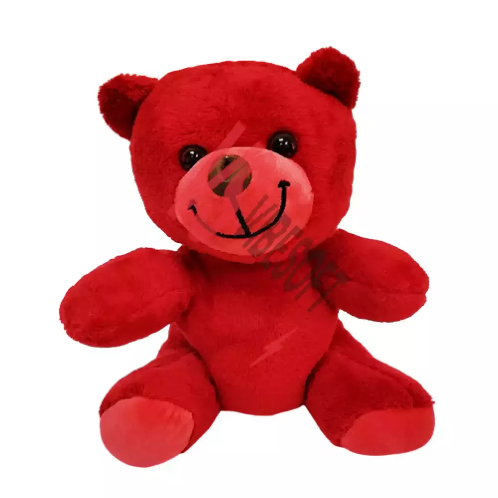 Kırmızı Peluş Oyuncak Ayıcık Ürün Görseli