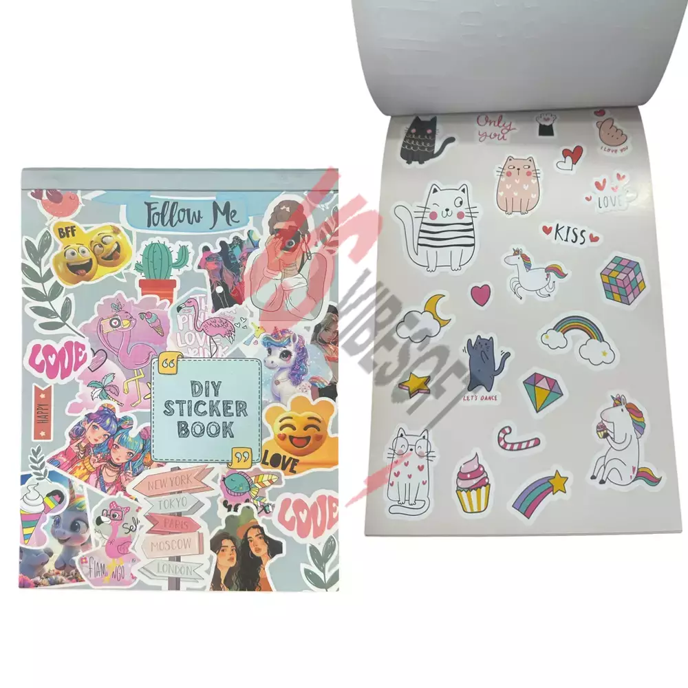 Sticker Defter Ürün Görseli