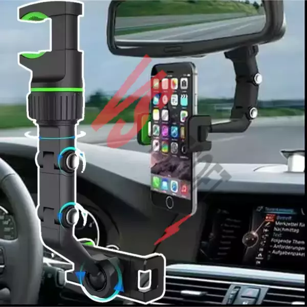 Multifonksiyon Araç Telefon Tutucu Ürün Görseli
