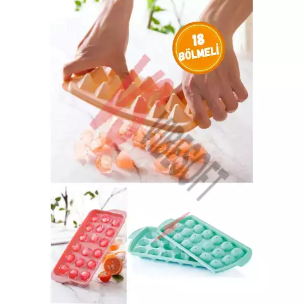 Elmas 18 Bölmeli Buz Kalıbı Ürün Görseli