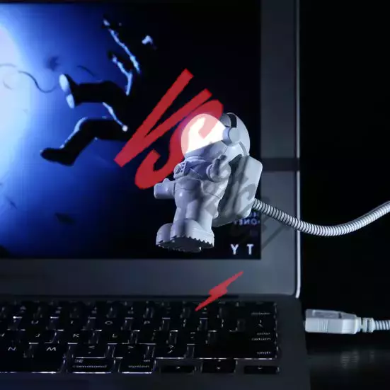 Astronot USB Gece Lambası Ürün Görseli