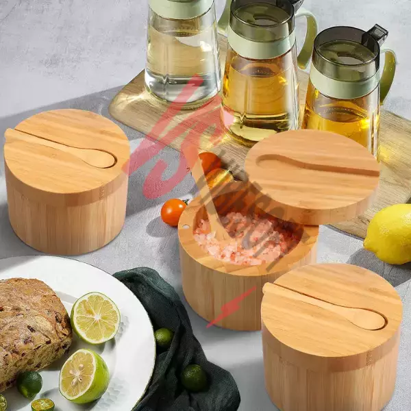 Ahşap Kaşıklı Baharatlık Ürün Görseli