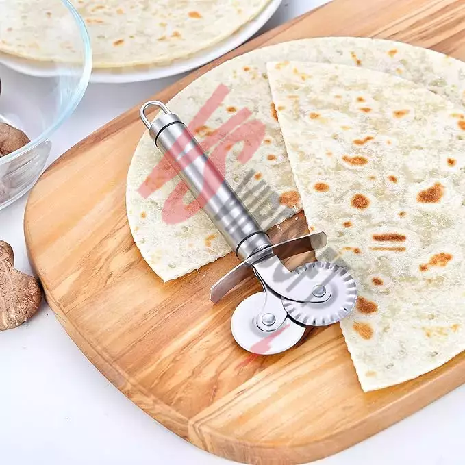 Çift Başlıklı Pizza Hamur Bıçağı Ürün Görseli