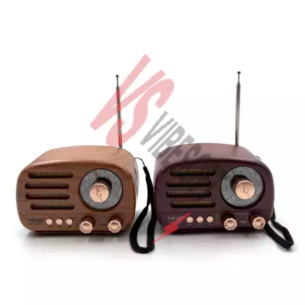 Ahşap Retro Radyo Ürün Görseli