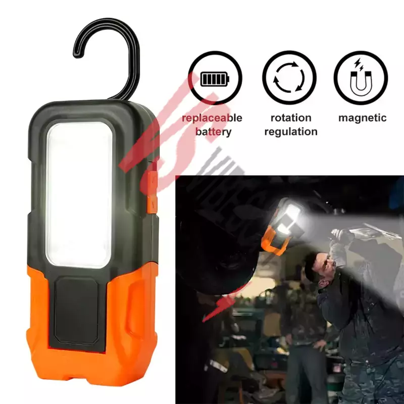 Pilli Çok Amaçlı LED Işık - Mıknatıslı - Kancalı Ürün Görseli