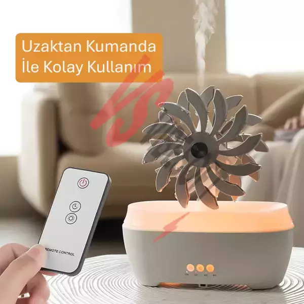 Rüzgar Değirmeni Hava Nemlendirici Ürün Görseli