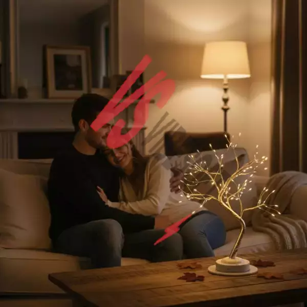 Masaüstü Peri LED Ağaç Lamba Ürün Görseli
