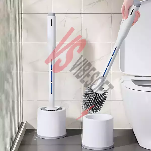 Deterjan Hazneli Silikon Tuvalet Fırçası Ürün Görseli