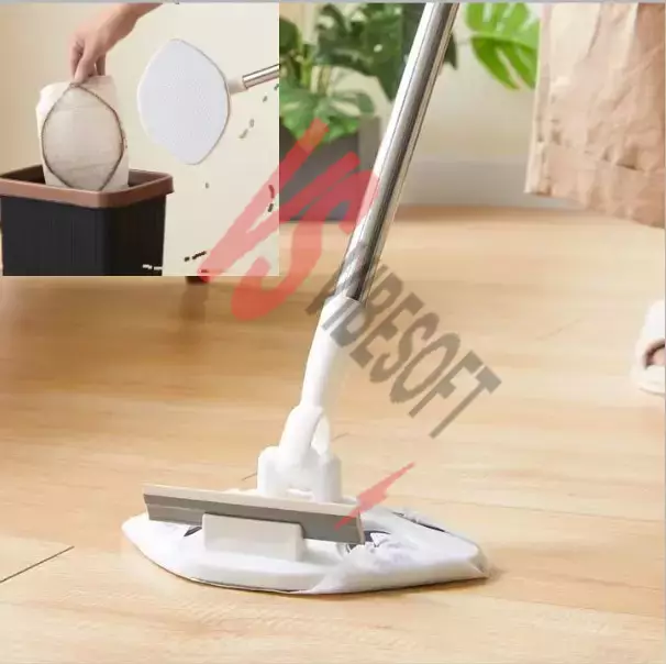 Islak Mendil Uyumlu Pratik Çek Çekli Mop Ürün Görseli