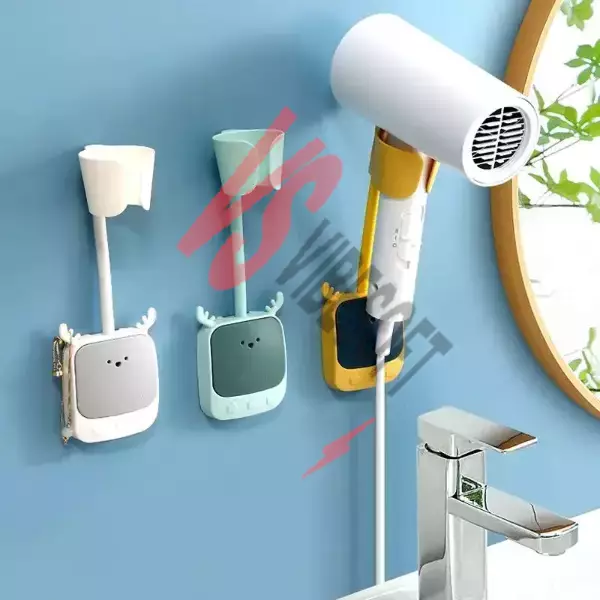 Geyik Figürlü Fön Makinesi Askı Aparatı Ürün Görseli