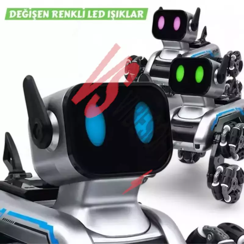 Akıllı Robot Köpek Oyuncak - Çok Yönlü Hareket Özelliği - Uzaktan Kumanda Kontrolü - El Hareketi Kontrolü Ürün Görseli