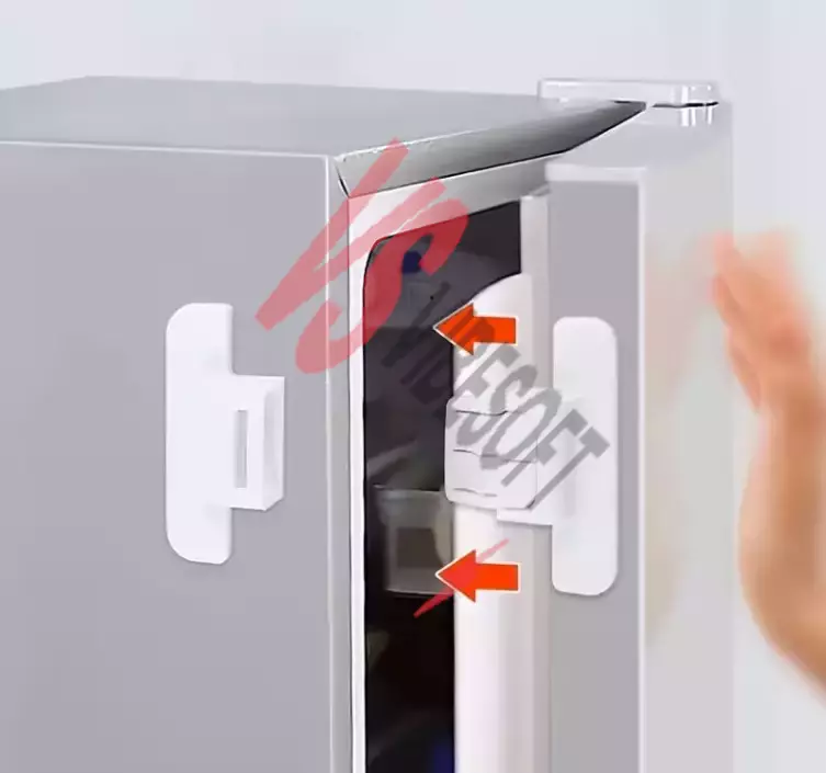 4 Adet Buzdolabı Çekmece ve Dolap Kapağı Çocuk Kilidi Ürün Görseli