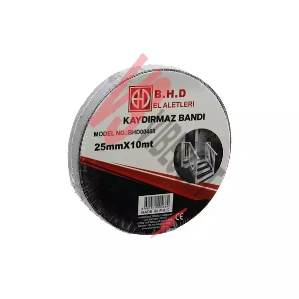 Kaydırmaz Siyah Bant 25 mm X 10 mt Ürün Görseli