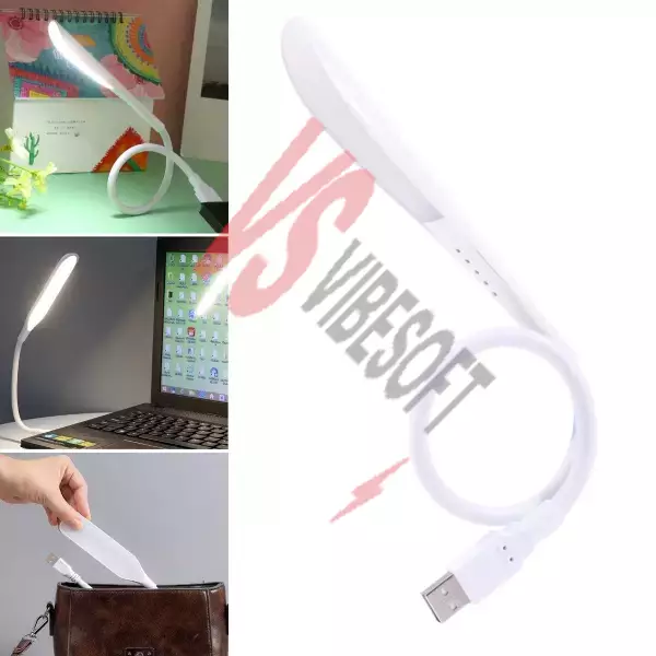 Kompakt USB Beyaz 14 Ledli 3 Kademeli Dokunmatik Okuma Lambası Ürün Görseli