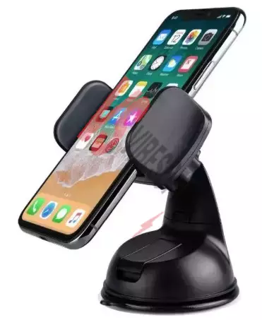 Araç İçi Torpido ve Cam Vakumlu Kısa Boy Telefon Tutucu Ürün Görseli