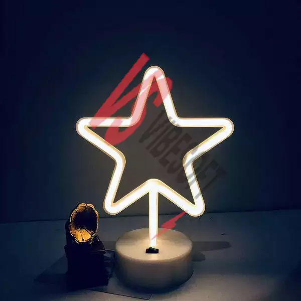 Yıldız Neon LED Lamba Ürün Görseli