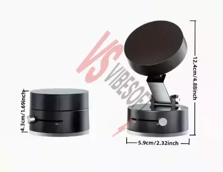 Mıknatıslı Katlanabilir Telefon Tutucu - Torpido ve Cam Uyumlu Ürün Görseli
