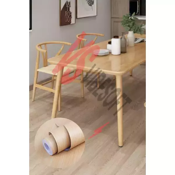 Ahşap Görünümlü Kendinden Yapışkanlı Kaplama Folyosu 5 Metre Ürün Görseli