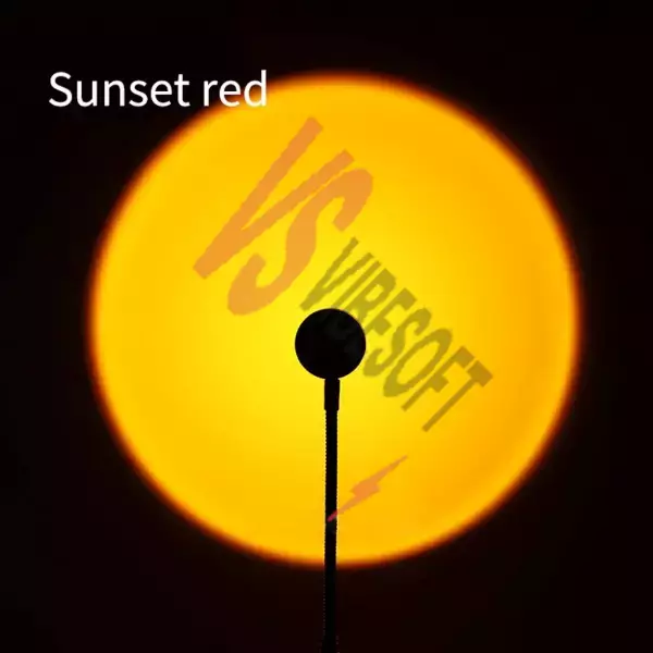 Taşınabilir USB Sunset Gün Batımı Ambiyans Işığı Lamba Ürün Görseli