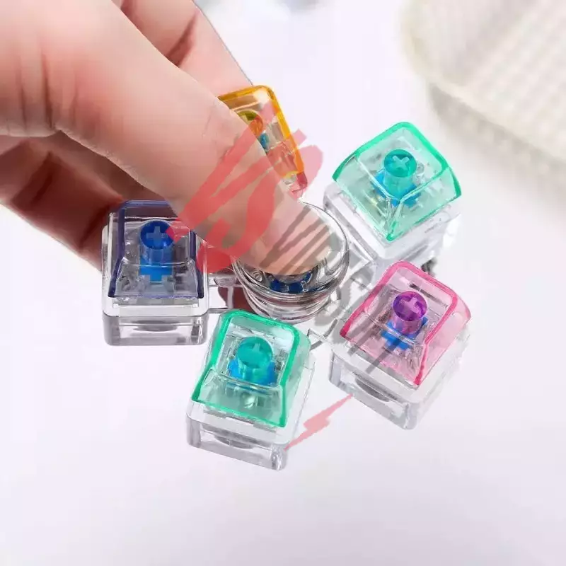 Mekanik Switch Klavye Stres Çarkı - Renkli Tuşlu Fidget Oyuncak Ürün Görseli