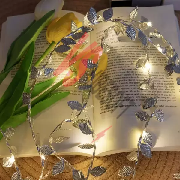 3 Metre Yaldızlı Gümüş LED Işık Ürün Görseli